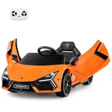 Auto elettrica Lamborghini Revuelto 12V auto elettrica per bambini veicolo elettrico con clacson