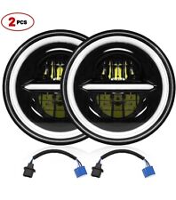 2X FARI 7" LED H4 JEEP