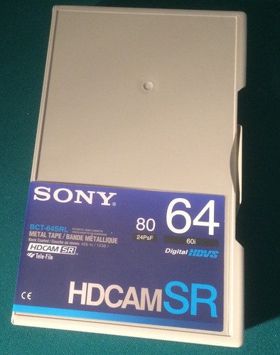 Sony tape nuovo hdcam - 64, sr