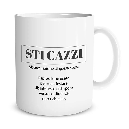 Tazza ceramica mug - in,