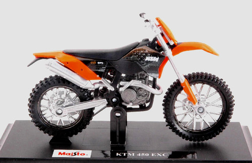 Ktm 450 exc enduro - ktm, scala