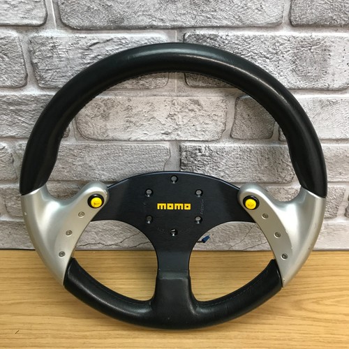 Volante 350mm vera pelle - volante,