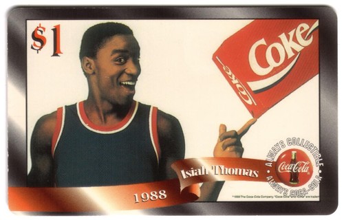 Coca cola isiah - $1., thomas