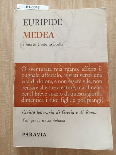 Euripide medea cura - euripide, di