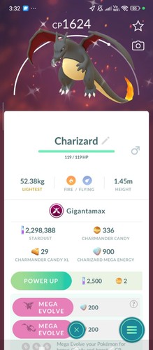 Charizard gigantamax shiny - charizard,