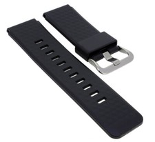 Cinturino Casio Pro-Trek 23Mm | Cinturino In Resina Nero WSD-F20X-BK