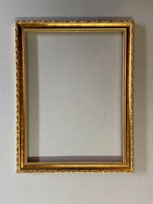 Cornice di legno dorata -