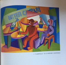 Pubblicità Campari 1937 Depero Cappiello Dudovich Nizzoli 32 tav colori 1000 rip