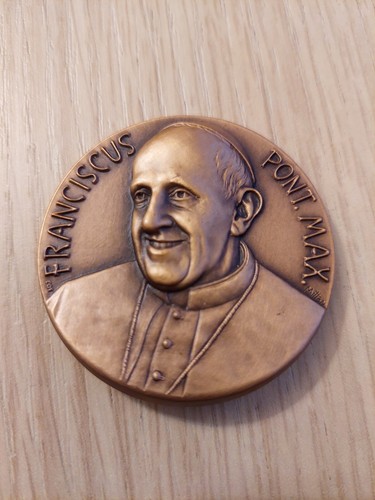 Medaglia papa francesco - papa, 50