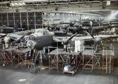 Ww2 raf lancaster dday - lancaster,
