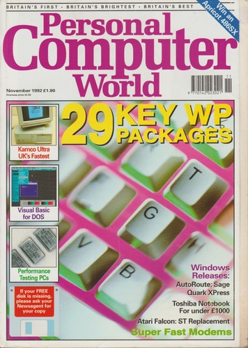Personal computer world - world, (pcw)
