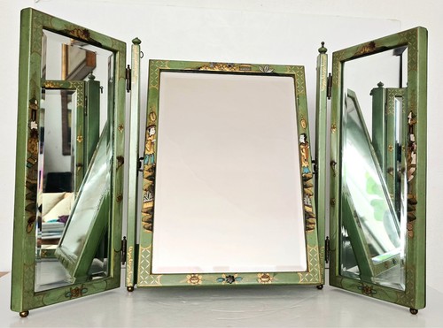 Antico specchio trittico