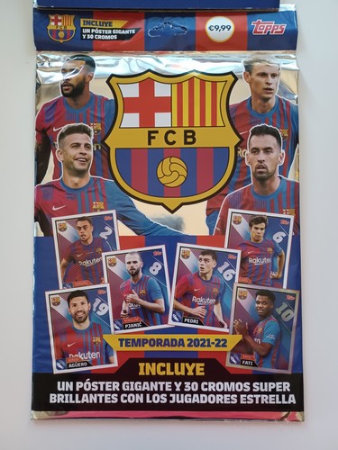 Topps barcellona 2021 2022 - topps, 2021-2022