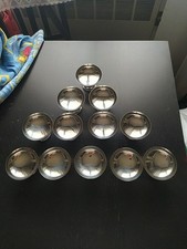 12 Coppe acciaio inox 18/10 Alipu Classic coppette macedonia/gelato diametro 9
