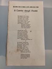 Arditi Squadristi Fasci Di Combattimento Parma 1921 La Disperata Canto 