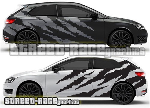 Adesivi grafica seat leon - grafica,