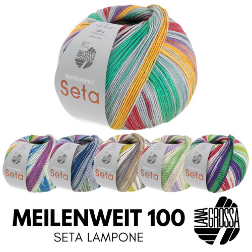 Lana grossa miglia 100 seta - grossa,