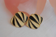 Grandi Orecchini Trifari lacca