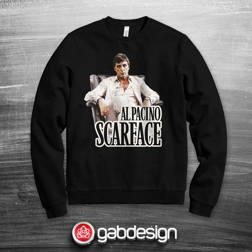 Felpa nera inspired - , scarface