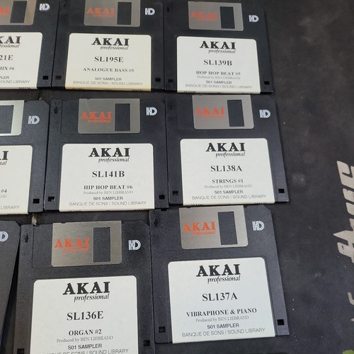 Floppy disk professionale akai - disk,