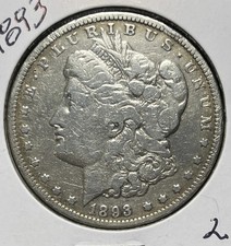 DOLLARO ARGENTO 1893 MORGAN