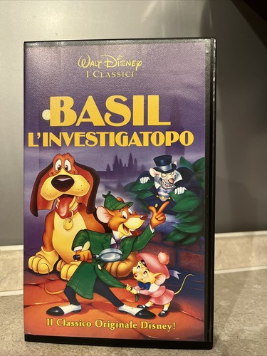 Basil investigatopo vhs - basil,