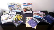 lotto 80 fascicoli modellini edicola FIAT LANCIA ABARTH ecc COLLECTION hachette