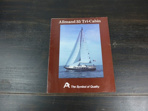 Brochure barca vela allmand - brochure,