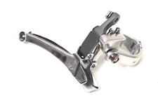Campagnolo Triomphe graphite finish - vintage front derailleur with clamp
