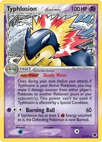 Typhlosion - (delta, species)