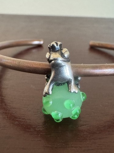 Trollbeads frog prince world - frog,