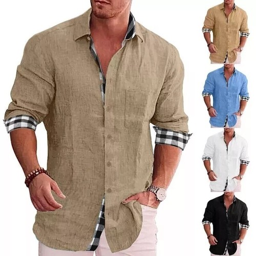 Camicia uomo manica lunga