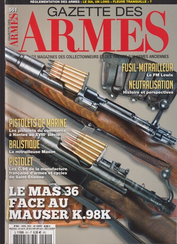 Gazette des armes 551 fm - gazette,
