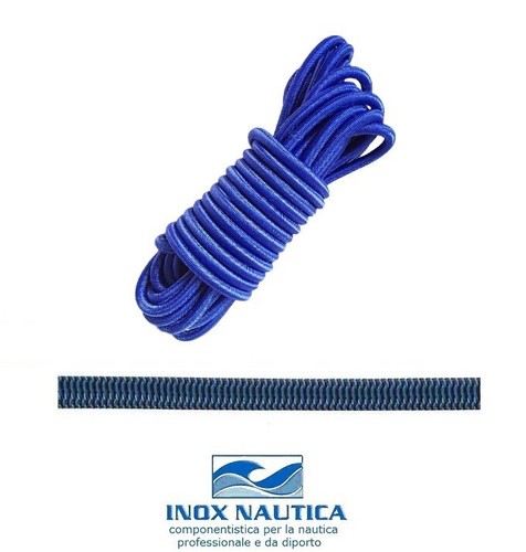 Corda elastica blu 8mm x - corda,