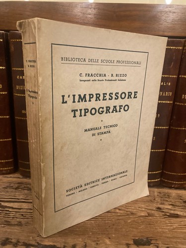 Impressore tipografo - l'impressore,