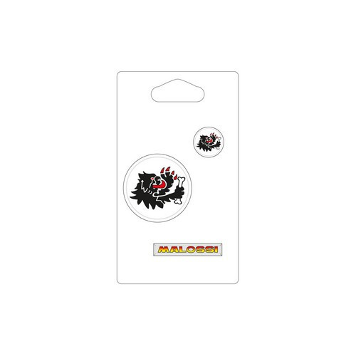 Kit adesivi malossi logo leone - kit,