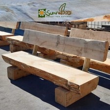 Panchina in legno massello