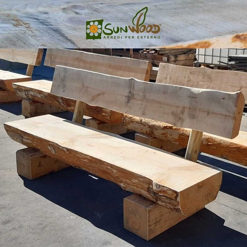 Panchina legno massello - panchina,