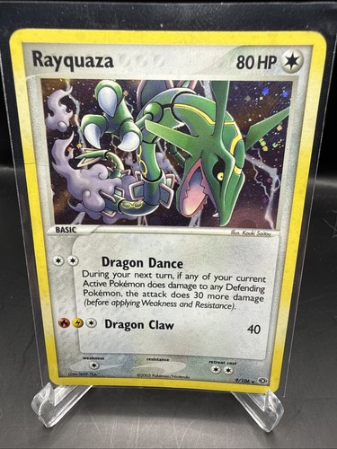 Rayquaza emerald holo - emerald,