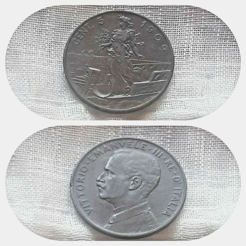 Centesimi 1909 prora - 5,