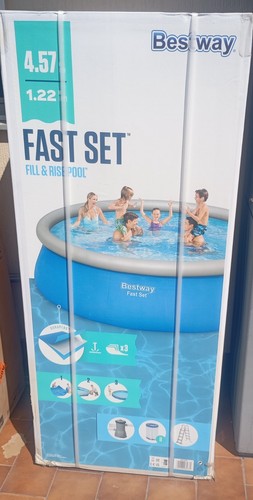 Piscina bestway 457x122 nuova - ,