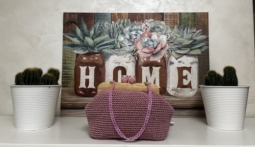 Borsa realizzata mano - borsa, a