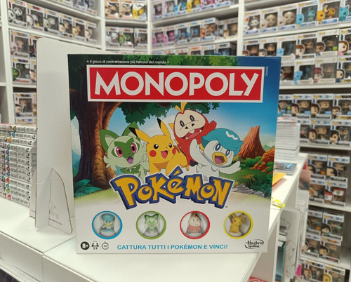 Monopoly pokémon hasbro nuovo - monopoly,