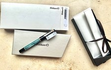 PULIZIA MAGAZZINO! Penna stilografica PELIKAN M200, verde marmorizzato, penna B