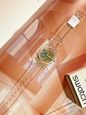 SWATCH Refurbished GZ159 SPECIAL Jelly PIANO by Renzo Piano - new strap - Sleeve