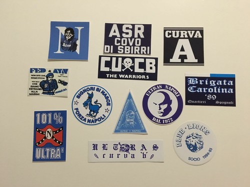 Napoli adesivi ultras - napoli, 12