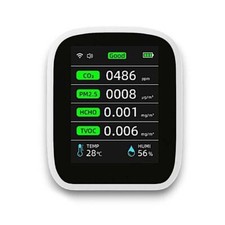 Rilevatore  Ambientale Multifunzione 8 in 1 Wi-Fi Certificato Affitti Brevi