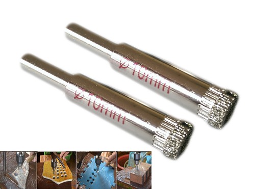 Kit fresa tazza diamantata - fresa, a