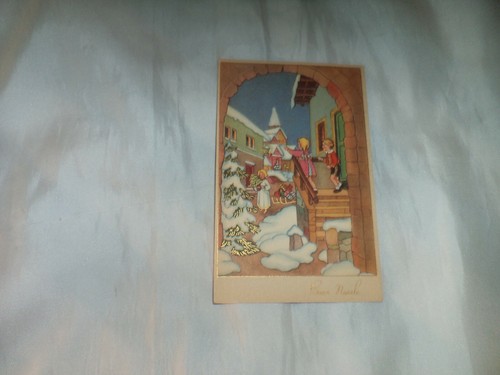 Cartolina natale italiana - di,