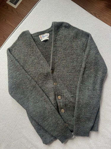 Cardigan vintage maglia mohair